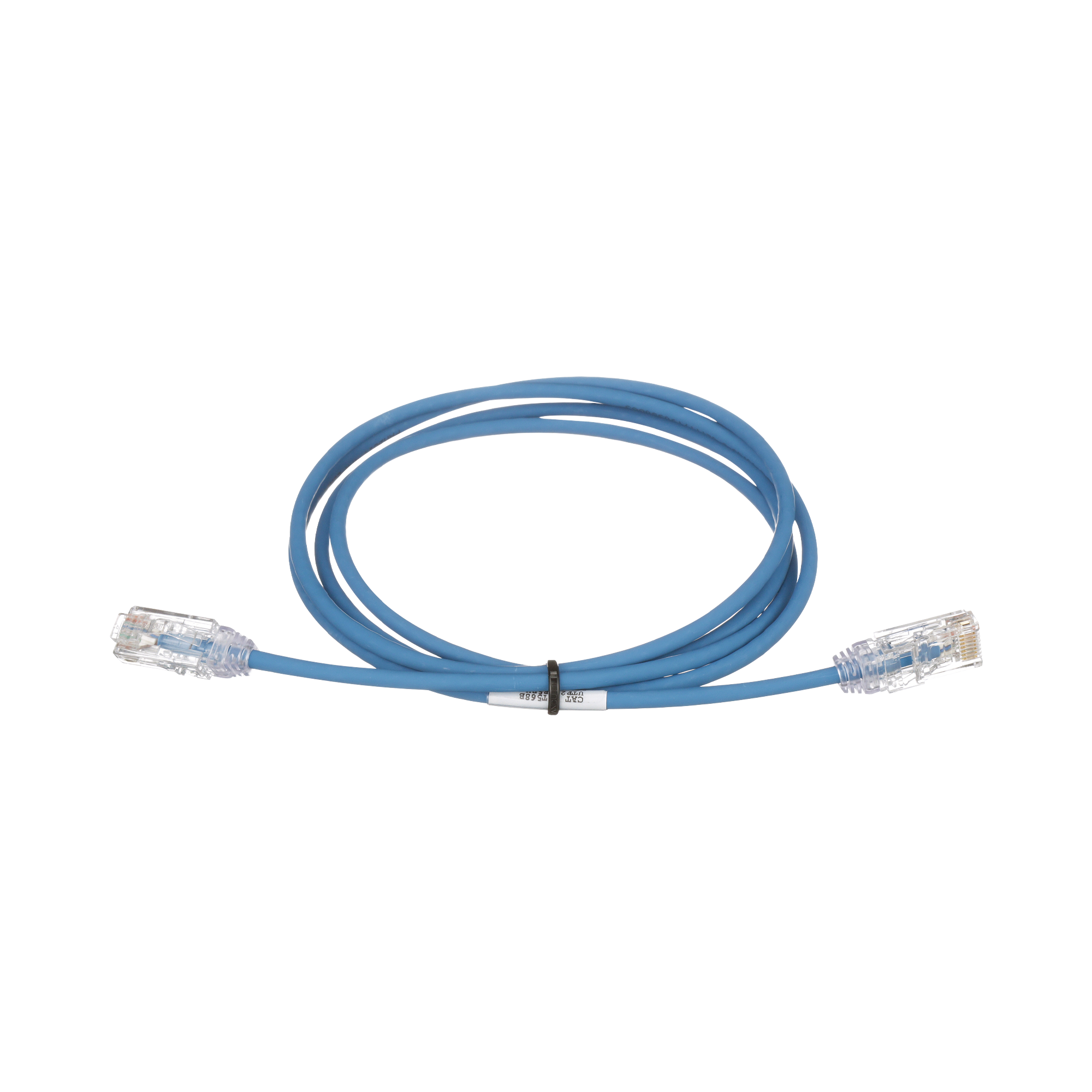 Patch Cord Panduit Cat6 Diámetro Reducido (28Awg) 2Ft Color Azul UTP28SP2BU - SILYMX