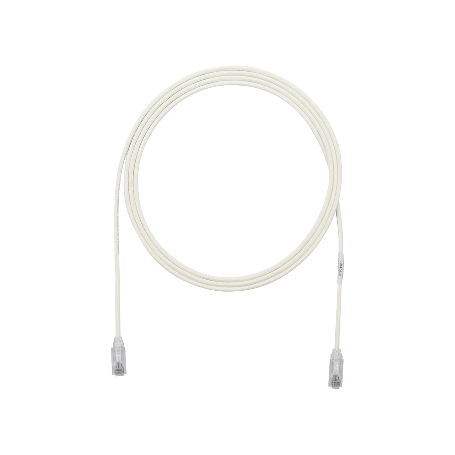 Patch Cord Tx6 Utp Cat6 Diámetro Reducido (28Awg) Color Blanco Mate 3Ft - SILYMX