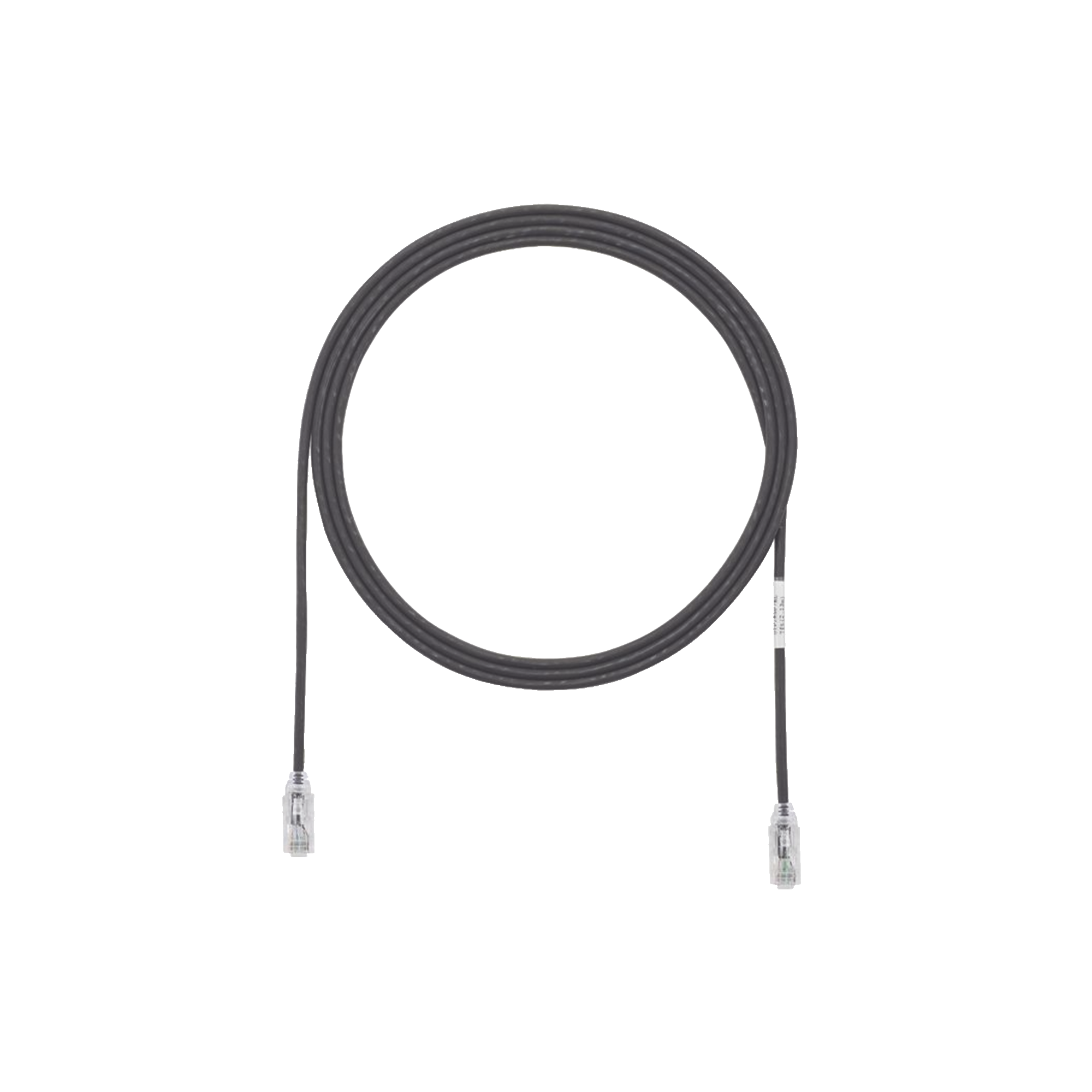 Patch Cord Tx6 Utp Cat6 Diámetro Reducido (28Awg) Color Negro 3Ft - SILYMX