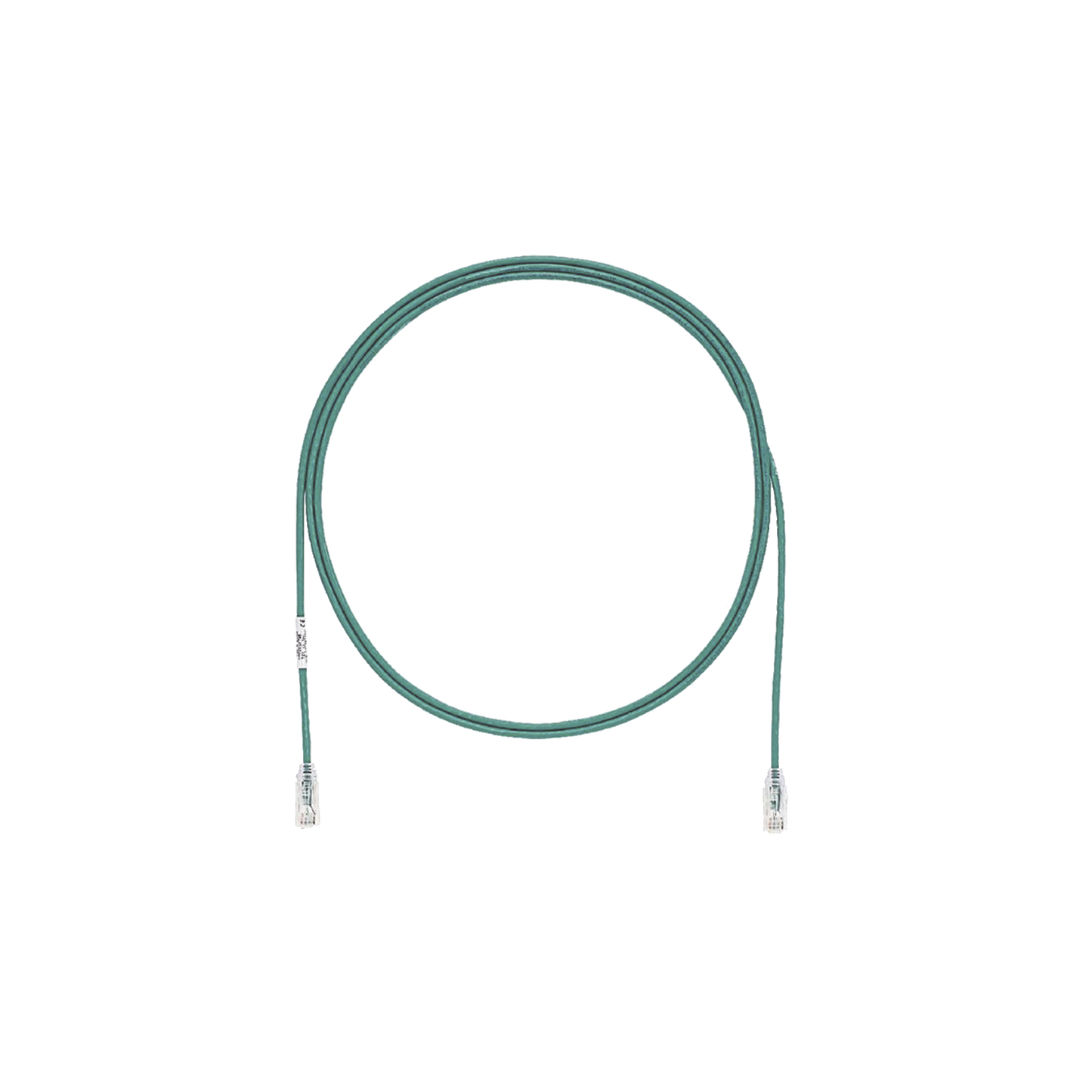 Patch Cord TX6 UTP Cat6 Diámetro Reducido (28AWG) Color Verde 3ft - SILYMX