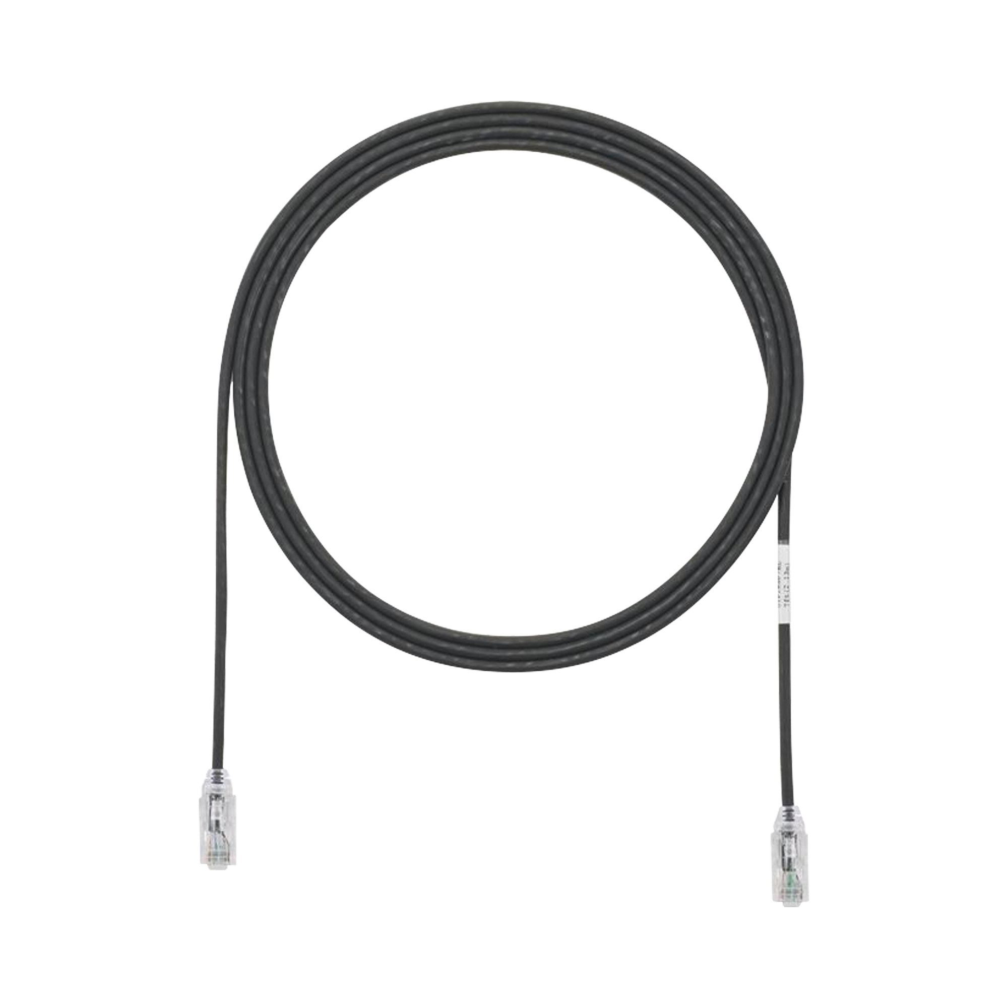 Patch Cord Tx6 Utp Cat6 Diámetro Reducido (28Awg) Color Negro 5Ft - SILYMX