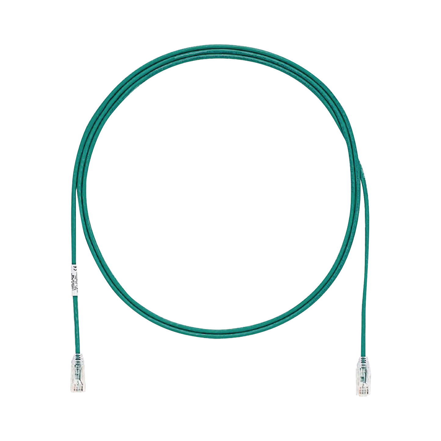 Patch Cord Tx6 Utp Cat6 Diámetro Reducido (28Awg) Color Verde 5Ft - SILYMX
