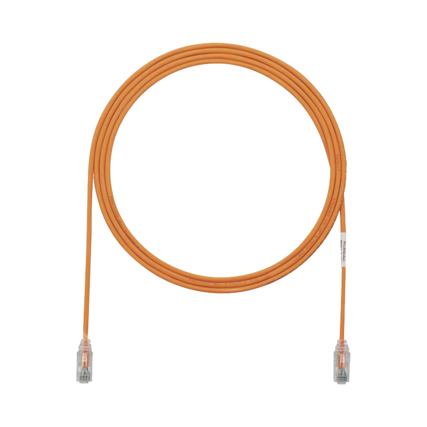 Patch Cord Tx6 Utp Cat6 Diámetro Reducido (28Awg) Color Naranja 5Ft - SILYMX