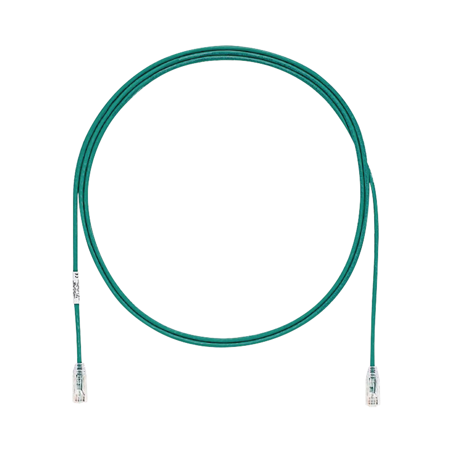 Patch Cord Tx6 Utp Cat6 Diámetro Reducido (28Awg) Color Verde 7Ft - SILYMX