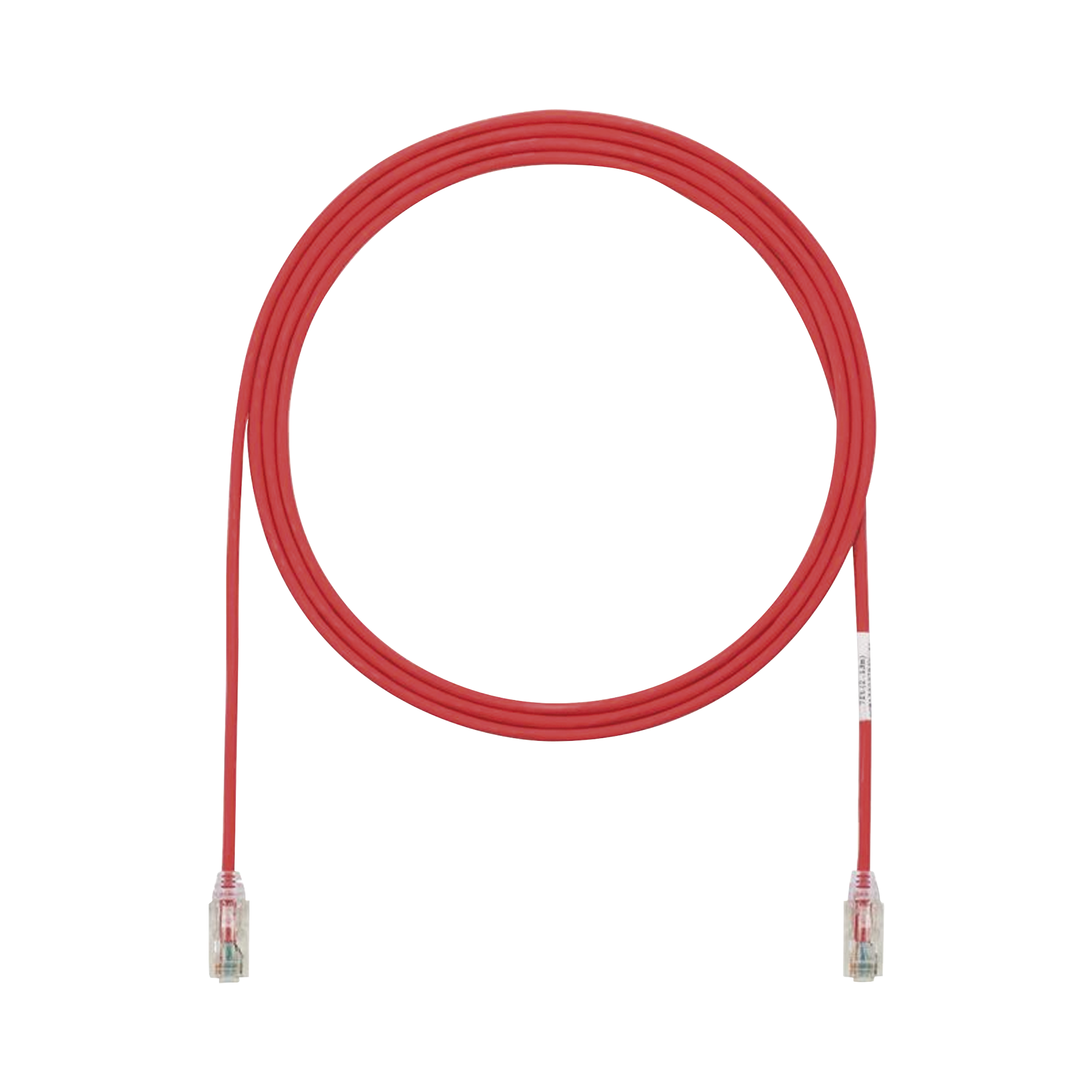 Patch Cord Tx6 Utp Cat6 Diámetro Reducido (28Awg) Color Rojo 7Ft - SILYMX