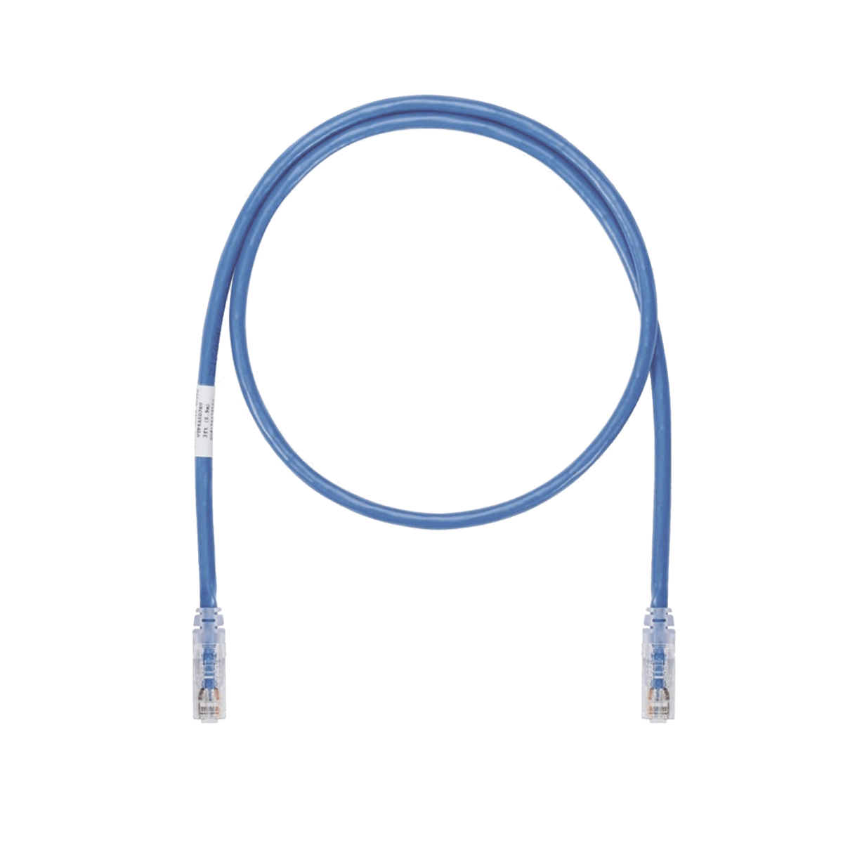 Patch Cord UTP, Cat6A, 24 AWG, CM, Color Azul, 10ft - SILYMX