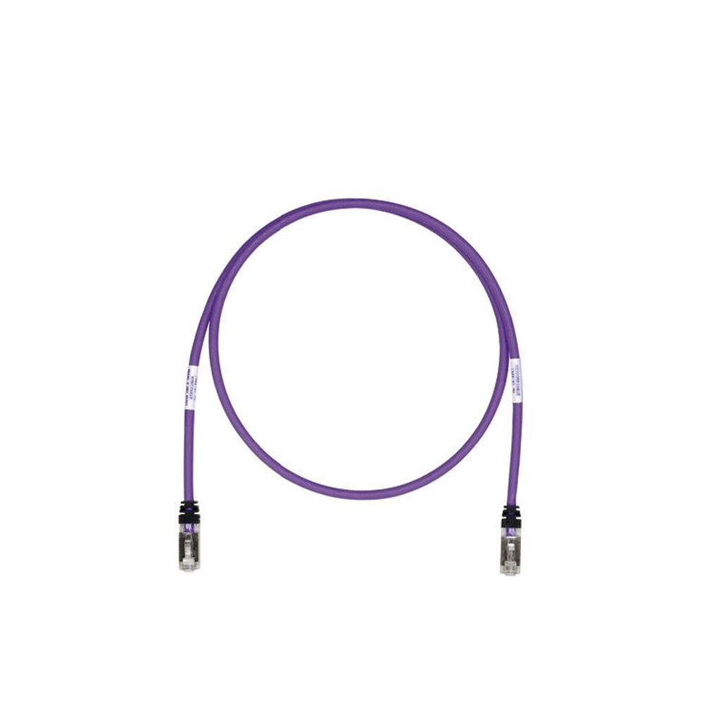 Patch Cord UTP, Cat6A, 24 AWG, CM, Color Violeta, 20 m. - SILYMX