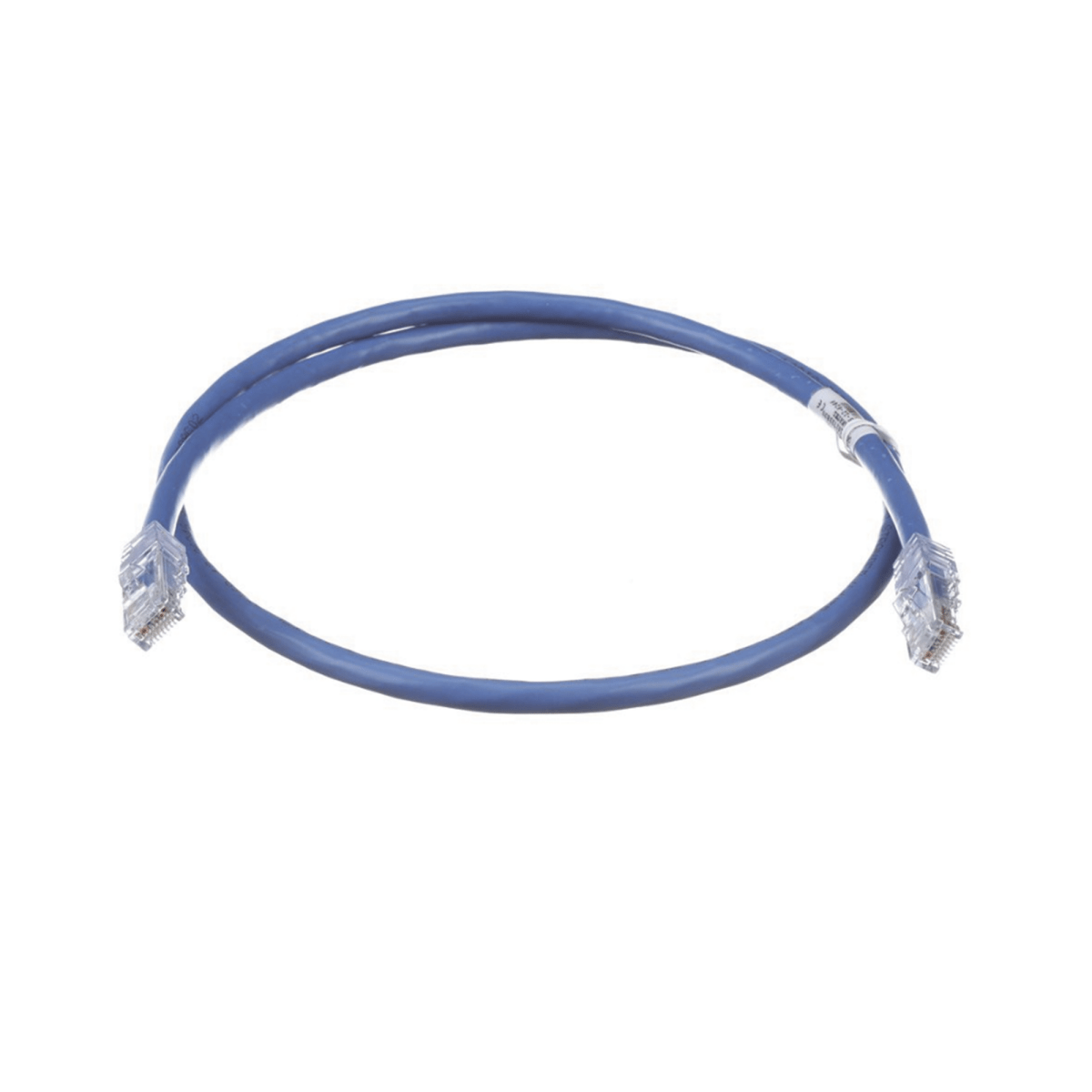 Patch Cord UTP, Cat6A, 24 AWG, CM, Color Azul, 1ft - SILYMX
