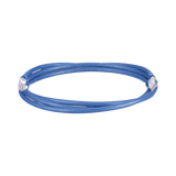 Patch Cord UTP, Cat6A, 24 AWG, CM, Color Azul, 20ft - SILYMX