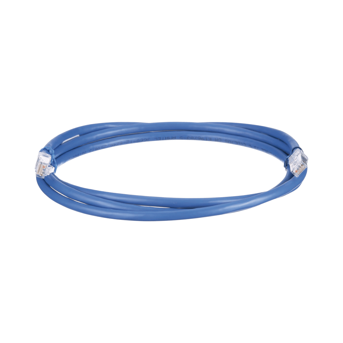 Patch Cord UTP, Cat6A, 24 AWG, CM, Color Azul, 20ft - SILYMX