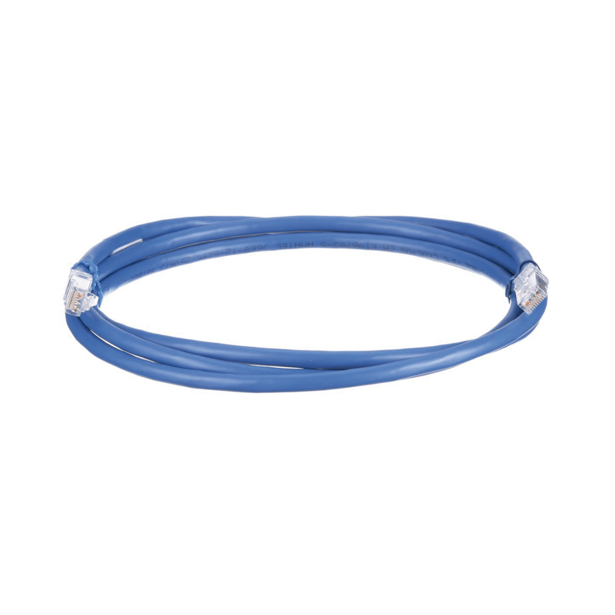 Patch Cord UTP, Cat6A, 24 AWG, CM, Color Azul, 3ft - SILYMX