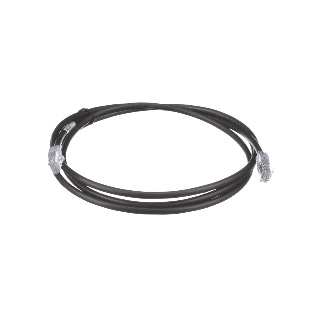 Patch Cord UTP, Cat6A, 24 AWG, CM, Color Negro, 5ft - SILYMX