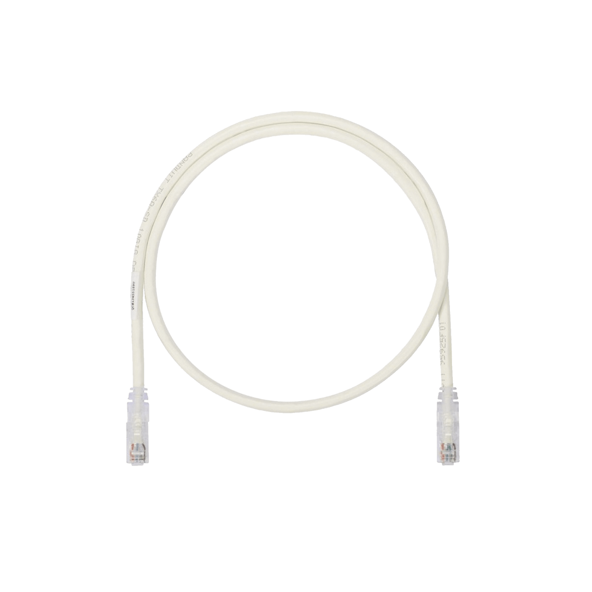 Patch Cord UTP, Cat6A, 24 AWG, CM, Color Blanco, 7ft - SILYMX