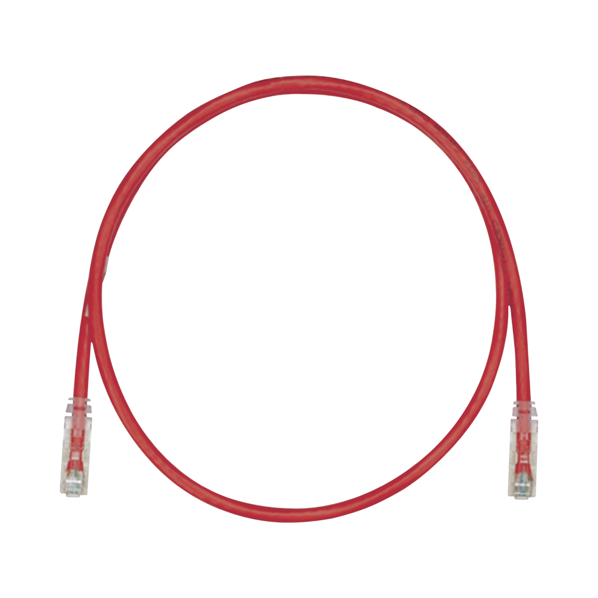 Patch Cord TX6, UTP Cat6, 24 AWG, CM/LSZH, Color Rojo, 15ft - SILYMX