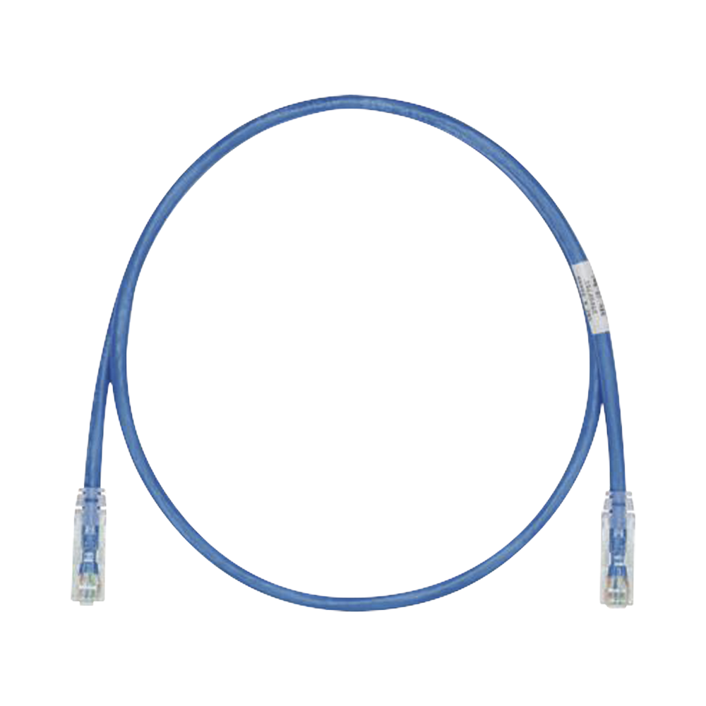 Patch Cord TX6 UTP Cat6 24 AWG CM/LSZH Color Azul 25ft - SILYMX