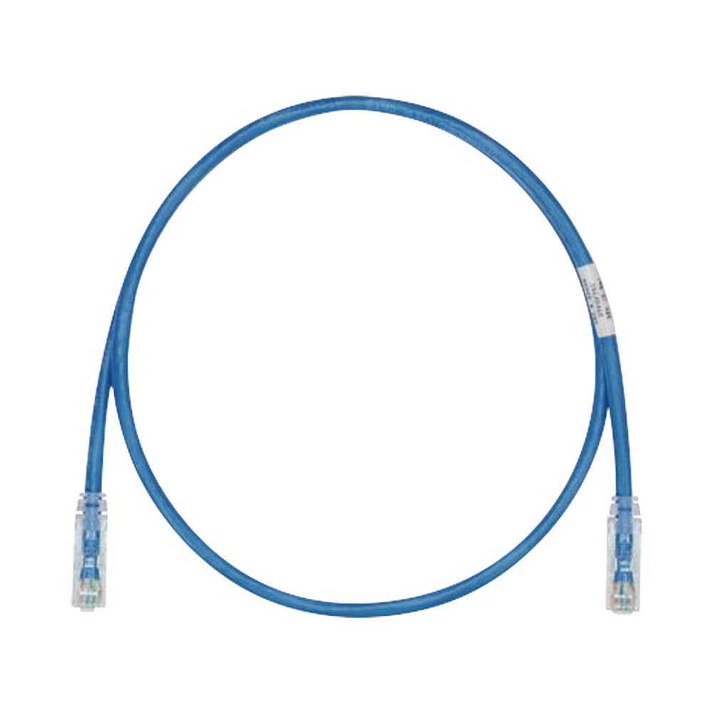 Patch Cord TX6 UTP Cat6 24 AWG CM/LSZH Color Azul 3 ft - SILYMX