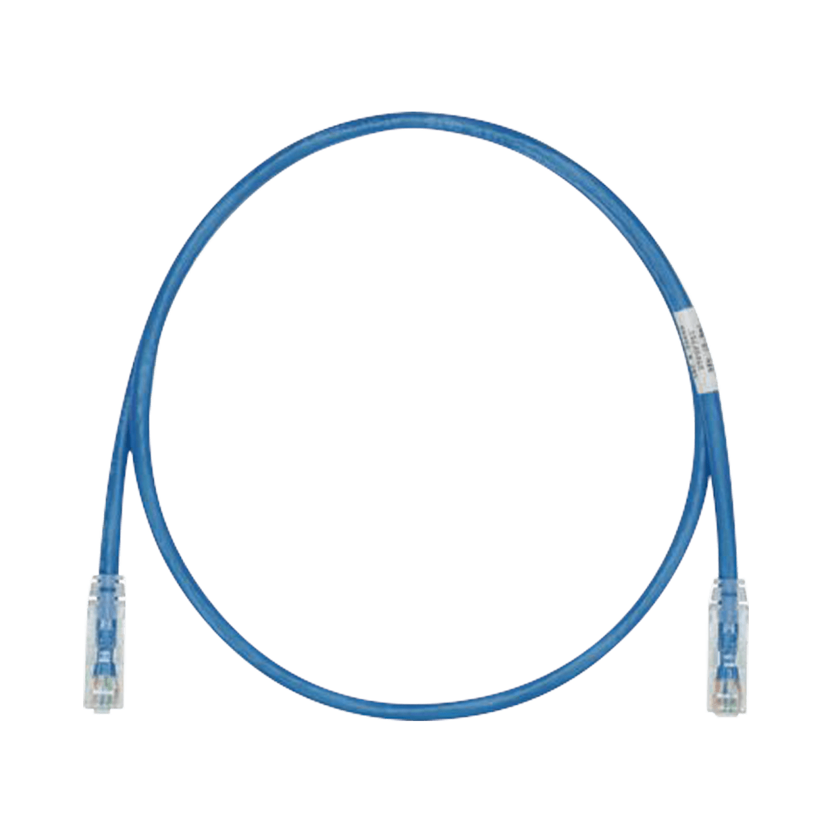 Patch Cord TX6, UTP Cat6, 24 AWG, CM/LSZH, Color Azul, 4ft - SILYMX