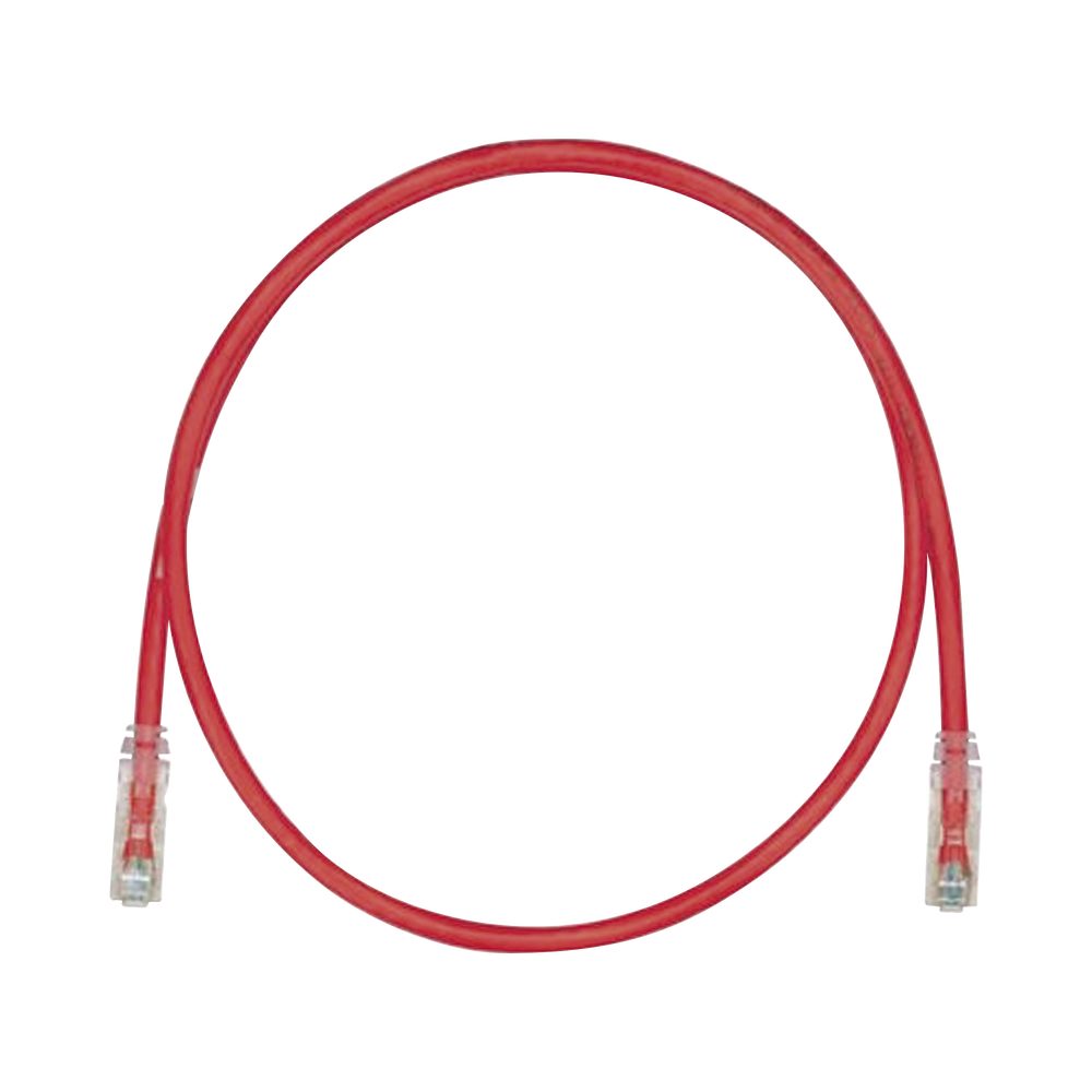 Patch Cord TX6 UTP Cat6 24 AWG CM/LSZH Color Rojo 5ft - SILYMX