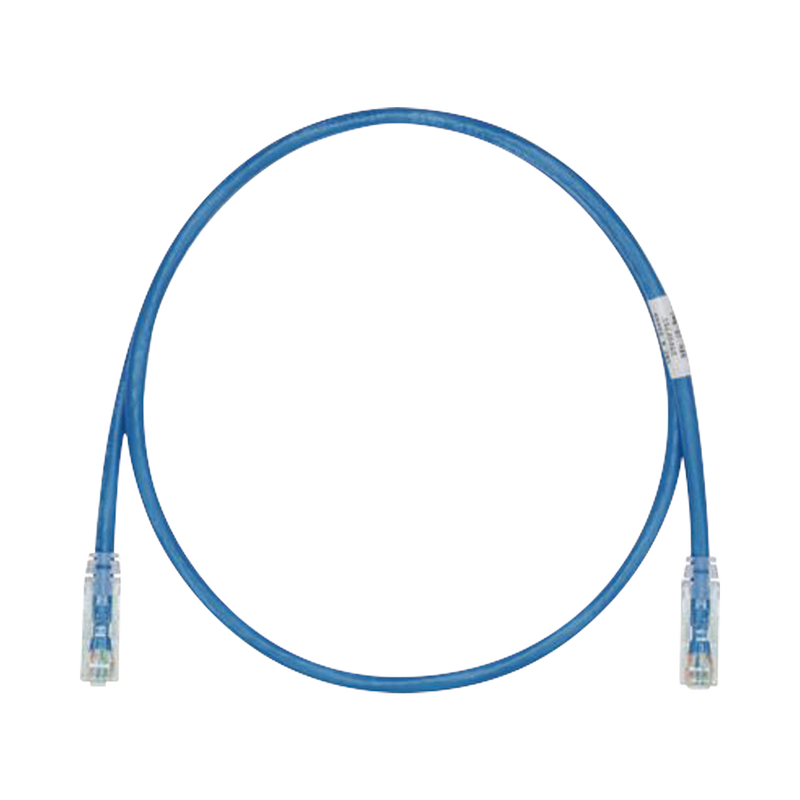 Patch Cord TX6 UTP Cat6 24 AWG CM/LSZH Color Azul 7ft - SILYMX