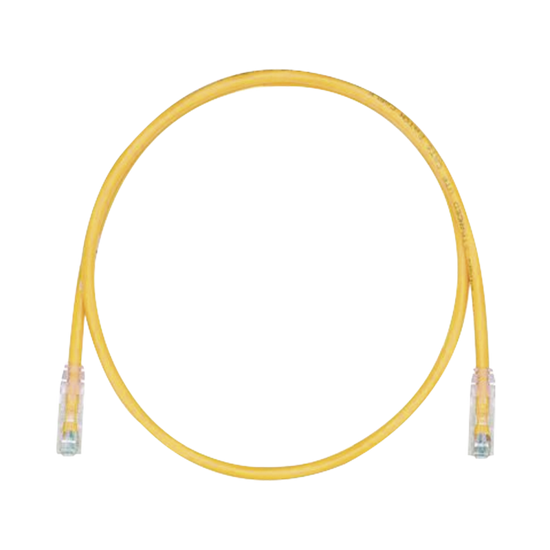 Patch Cord TX6 UTP Cat6 24 AWG CM/LSZH Color Amarillo 7ft - SILYMX