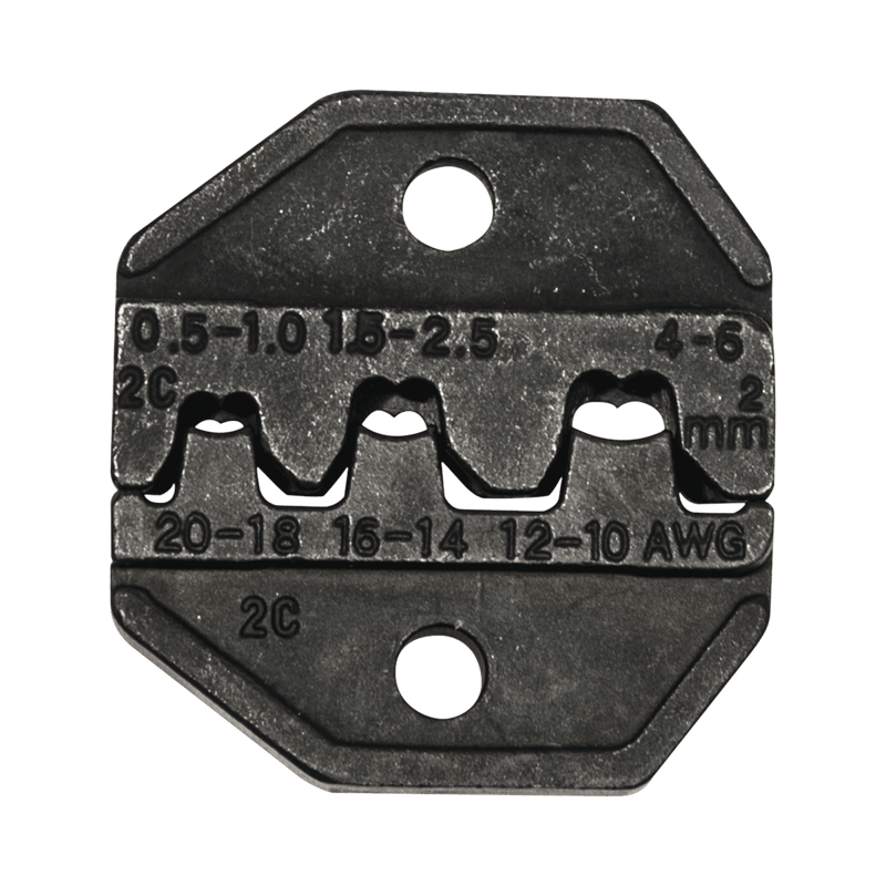 Matriz Ponchadora, Terminales sin Aislamiento o de Cilindro Abierto, 10-20 AWG. - SILYMX