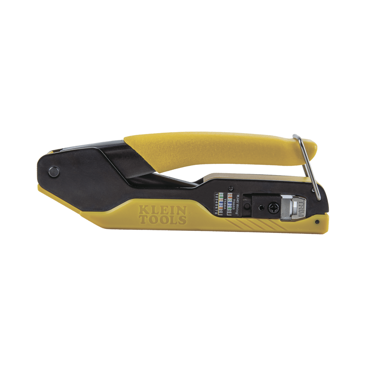 Ponchadora/Pelacables/Cortacables con Matraca para Conectores Pass-Thru RJ45 - SILYMX