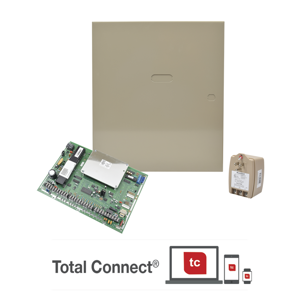 Panel de Alarma Hibrido, 8 Particiones, Hasta 128 Zonas, Compatible con AlarmNet y Total Connect - SILYMX