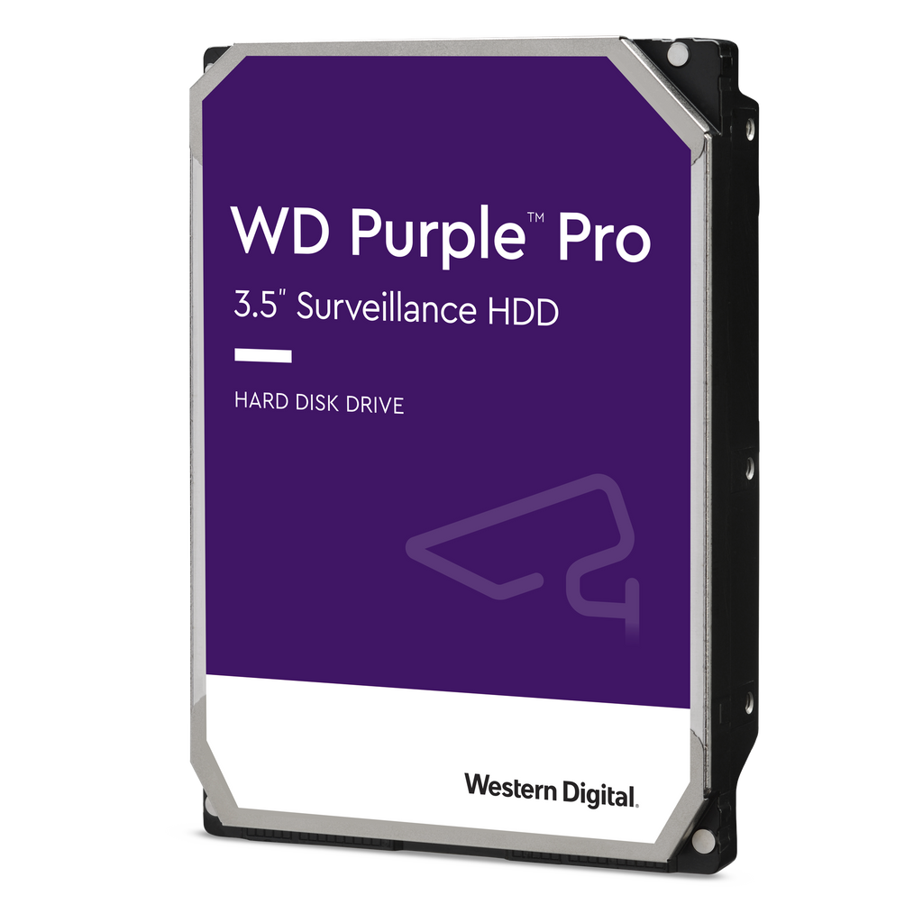 Disco Duro de 12TB 7200 RPM para Videovigilancia Western Digital WD Purple Surveillance 3.5" SATA 6 Gbit/s 256MB Caché - SILYMX