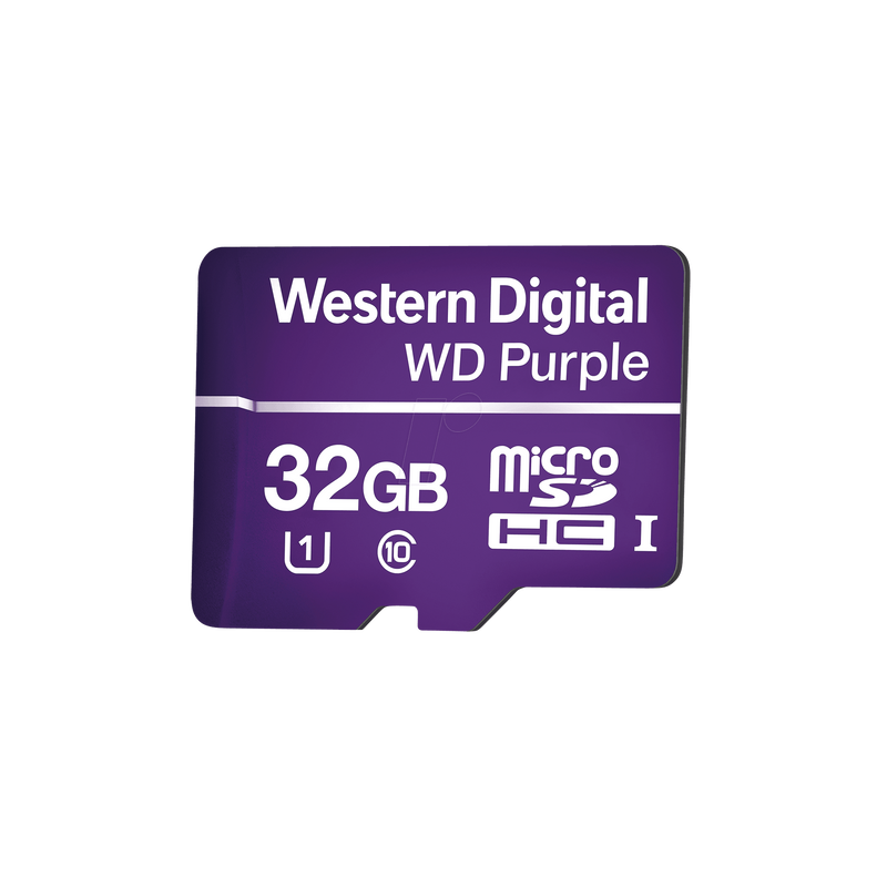 Memoria microSD de 32GB PURPLE Especializada Para Videovigilancia 10 VECES MAYOR DURACIÓN 3 AÑOS DE GARANTIA - SILYMX
