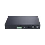 Switch Administrable Capa 2 de 8 puertos 10/100/1000 PoEaf/at + 2 x SFP Gigabit, con respaldo para energía solar - SILYMX