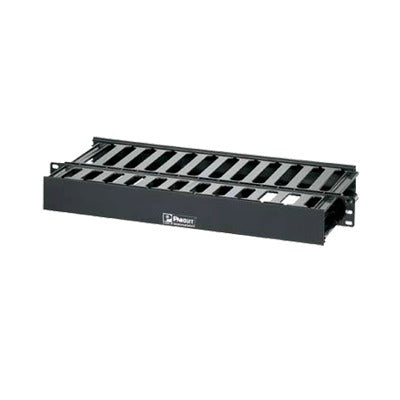 Organizador De Cables Horizontal Patchlink Doble (Frontal Y Posterior) Para Rack De 19In 1Ur - SILYMX