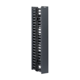 Organizador Vertical Doble Panduit Netrunner Para Rack Abierto De 45 Unidades 4.9In De Ancho Color Negro WMPV45E - SILYMX