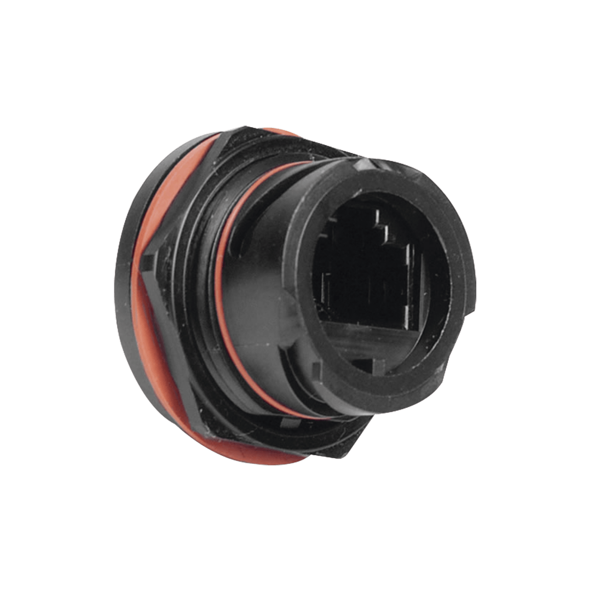 Jack Reforzado "Ruggedized" MAX Cat6 Para Uso Industrial o Exterior Protección IP67 - SILYMX