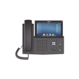 Teléfono IP empresarial para 20 lineas SIP, pantalla táctil, Bluetooth integrado para diadema, PoE y hasta 127 botones DSS con doble puerto Gigabit, soporta recepción de video - SILYMX