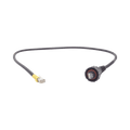 Patch Cord Industrial "Ruggedized" a Plug Modular, Cat6, de 3 ft, Color Negro