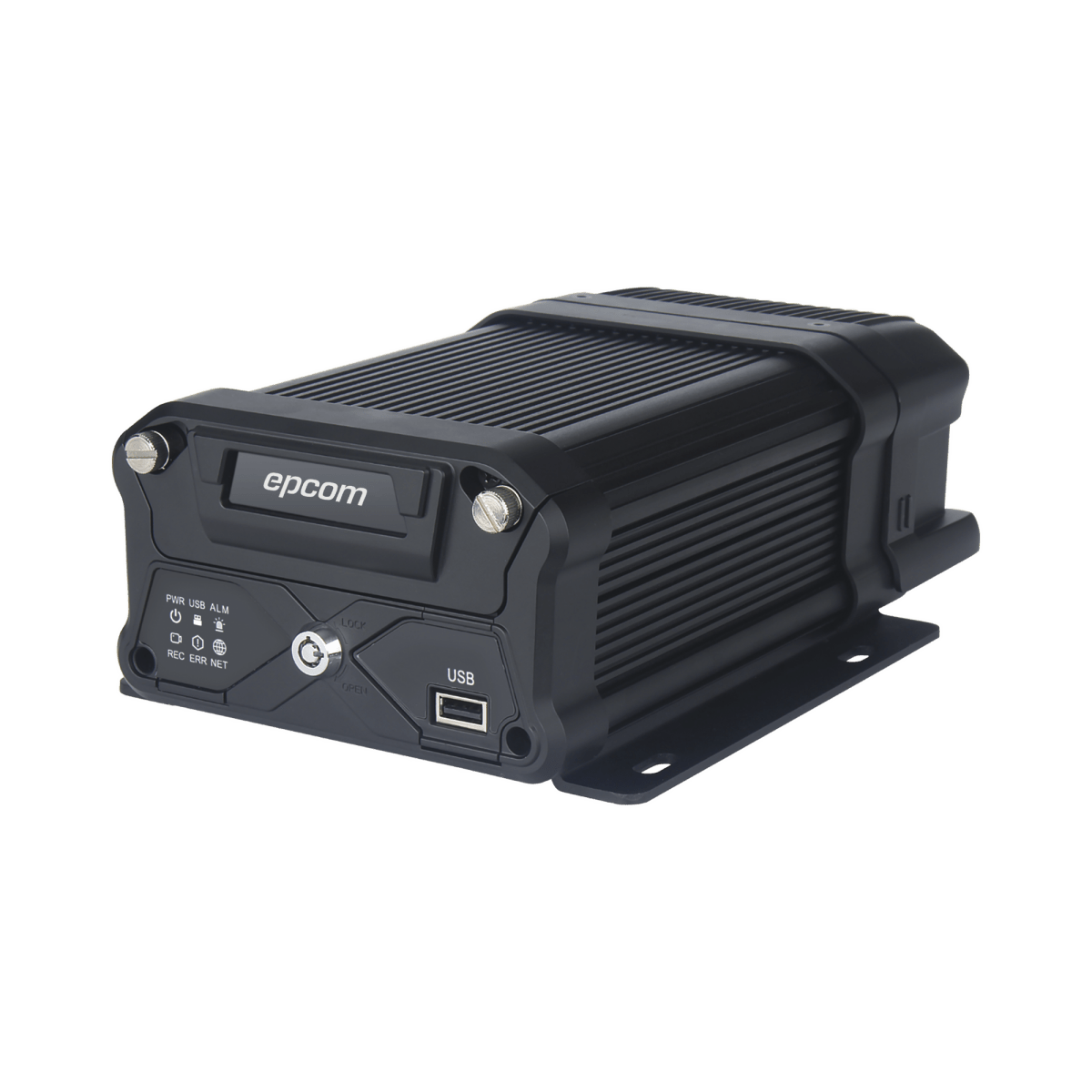 NUBE EPCOMGPS / DVR móvil / almacenamiento en HDD / 4 canales AHD + 4 canales IP / compresión de video H.265 / CHIP IA embebido - SILYMX