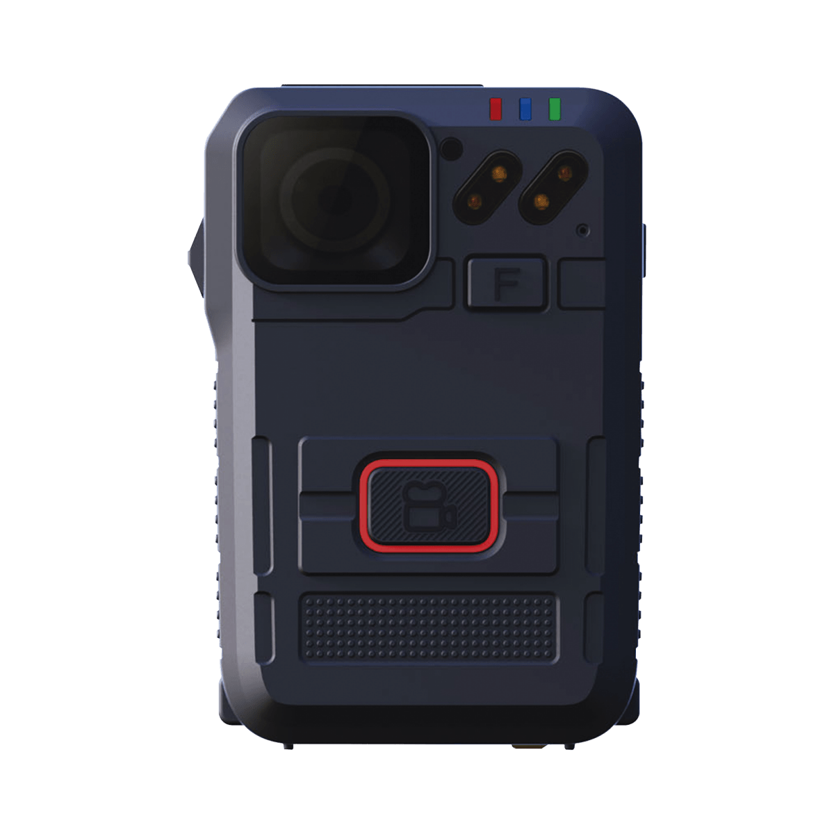 Body Camera para Seguridad, Video Full HD, Descarga de Vídeo automática con estación, Pantalla TFT con indicador de batería y memoria. - SILYMX