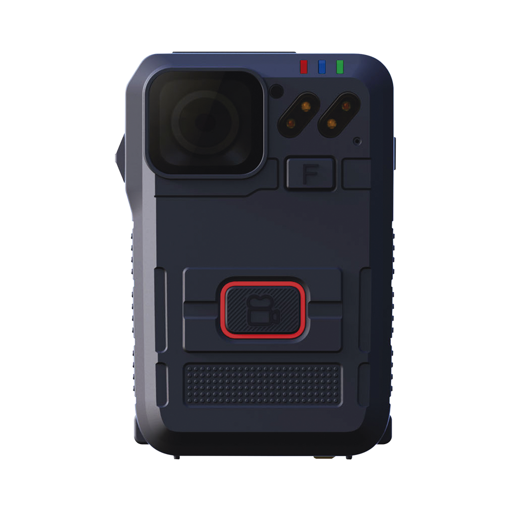 Body Camera para Seguridad, Video Full HD, Descarga de Vídeo automática con estación, Pantalla TFT con indicador de batería y memoria. - SILYMX