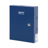 Fuente de Poder Profesional HEAVY DUTY @ 16 Amperes 8 Canales Hasta 2A por Salida Ajuste independiente de 11 a 15 Vcc por Salida Protección Contra Sobrecargas Filtro de Ruido Especial para Cámaras 4K - SILYMX