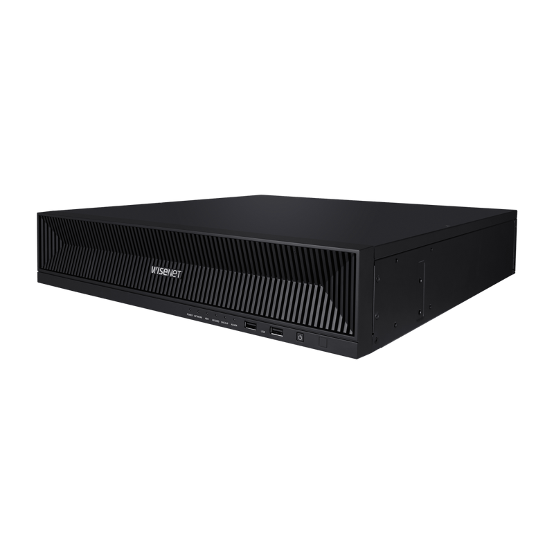 NVR de 16 canales / 12MP / Hasta 4 Discos Duros / Switch PoE+ 16 puertos / Wisenet P2P / H.265 & WiseStream - SILYMX