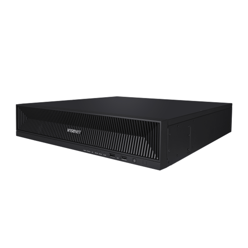 NVR de 32 canales / 32MP / Hasta 8 Discos Duros / H.265 & Wisestream / Wisenet P2P - SILYMX