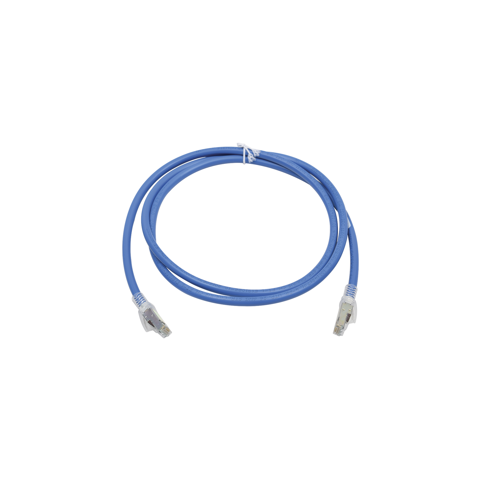 Patch Cord Z-MAX Cat6A UTP CM 5ft Color Azul Versión Bulk (Sin Empaque Individual) - SILYMX