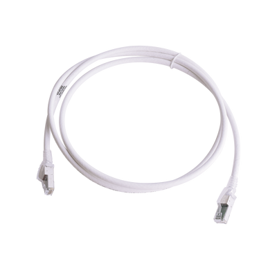 Patch Cord Z-MAX Cat6A S/FTP CM/LS0H 5ft Color Blanco Versión Bulk (Sin Empaque Individual) - SILYMX