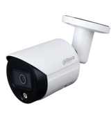 DAHUA IPC-HFW2439S-SA-LED-28 - Camara Bullet IP de 4 Megapixeles/ Full Color/ Lente de 2.8 mm/ Microfono Integrado/ 96 Grados de Apertura/ H.265/ Luz para 30 Mts/ Metalica/ WDR Real de 120 dB/ Ranura para MicroSD/ IP67/ PoE/ - SILYMX