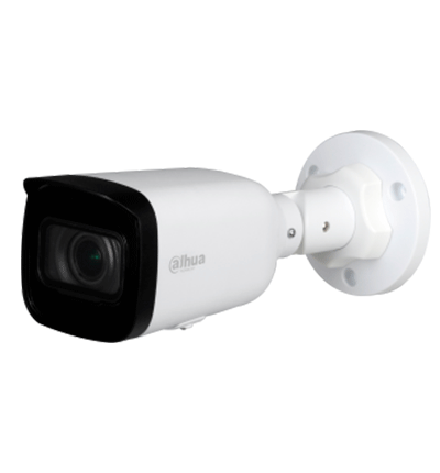DAHUA IPC-HFW1431T1-ZS-S4 - Camara IP Bullet de 4 Megapixeles/ Lente Motorizado de 2.8 a 12mm/ H.265/ IR de 50 Metros/ WDR Real, 3D DNR/ Ranura para MicroSD/ IP67/ PoE - SILYMX
