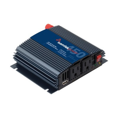 Inversor de Corriente (CD-CA). Potencia Nominal 450 W, Ent:12Vcd, Sal: 115Vca 60 Hz - SILYMX