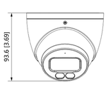 Cámara Domo Dahua Full Color de 5 Megapixeles Lente de 3.6 mm Micrófono Integrado Leds para 40 Metros Starlight IP67 FullColor DAHUA DH-HAC-HDW1509TN-A-LED-0360B - SILYMX