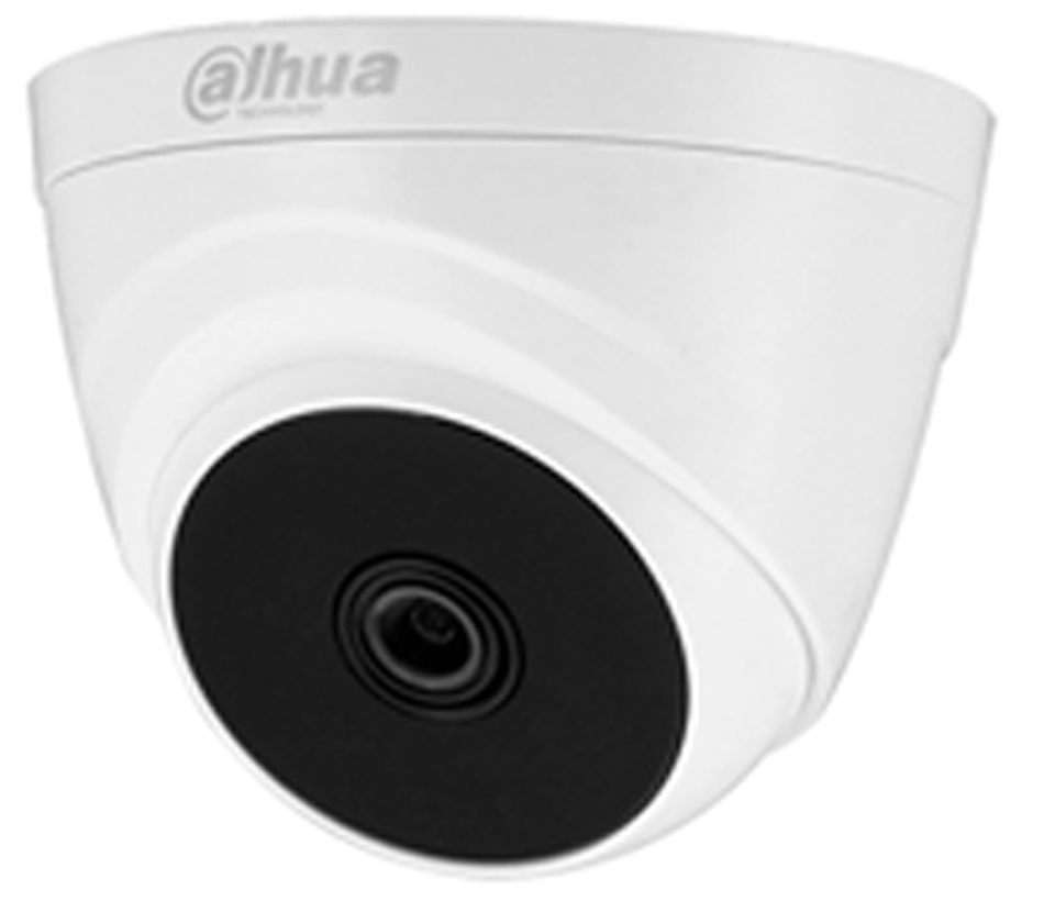 DAHUA T1A21-28 - Cámara Domo 1080p/ Lente 2.8 mm / 103 Grados de Apertura/ Smart ir 20 Mts/ Uso Interior/ CVI/TVI/AHD/CBVS/ - SILYMX
