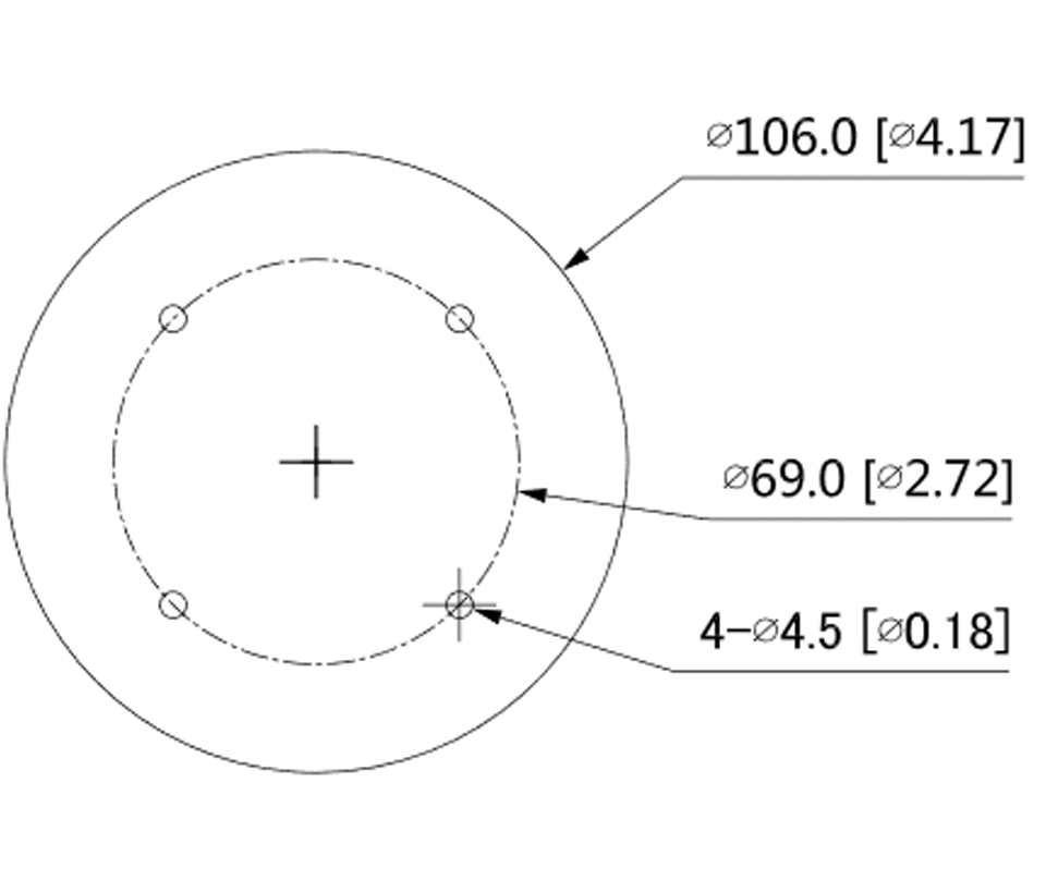 Cámara Domo Dahua Full Color de 5 Megapixeles Lente de 3.6 mm Micrófono Integrado Leds para 40 Metros Starlight IP67 FullColor DAHUA DH-HAC-HDW1509TN-A-LED-0360B - SILYMX