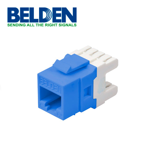 Modulo Jack Rj45 Tipo Keyconnect Con Terminacion Leadframe Categoria 6 22 A 26 Awg De Impacto Azul Ax104193 - SILYMX